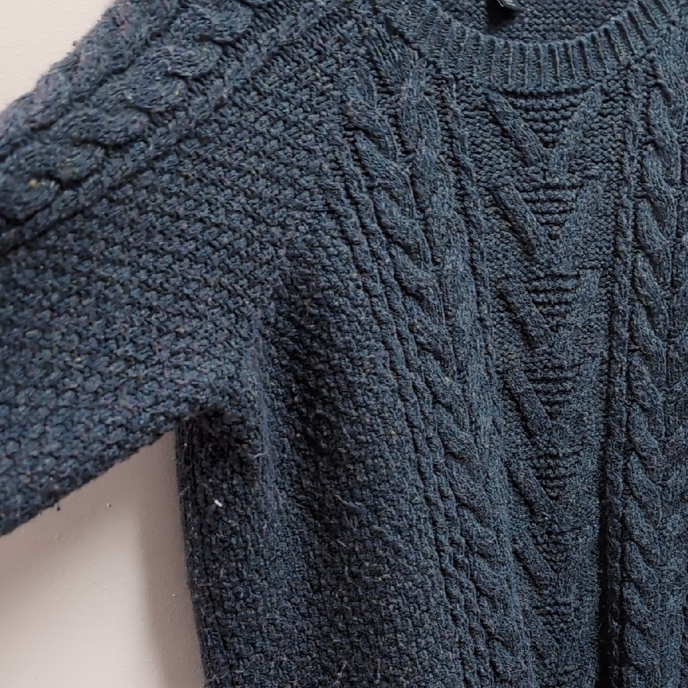 Roots Canada Textured Knit Sweater - Deep Teal - Picture 5 of 10